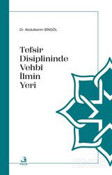 Tefsir Disiplininde Vehbî İlmin Yeri - Fecr Yayınevi