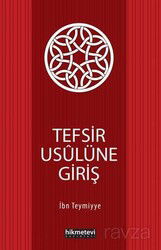 Tefsir Usulüne Giriş - Hikmetevi Yayınları