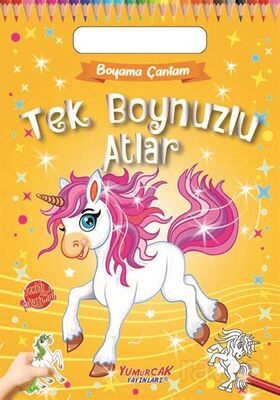 Tek Boynuzlu Atlar / Boyama Çantam 4 - 1