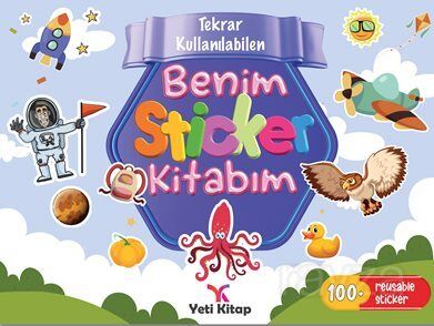 Tekrar Kullanılabilen Benim Sticker Kitabım - 1