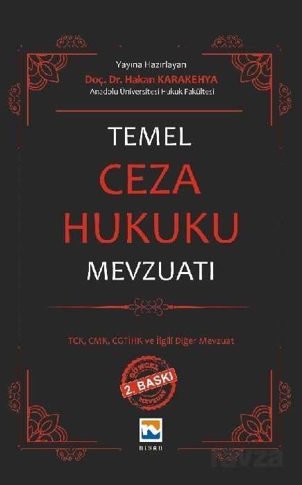 Temel Ceza Hukuku Mevzuatı - Nisan Kitabevi