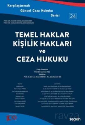 Temel Haklar, Kişilik Hakları ve Ceza Hukuku - 1