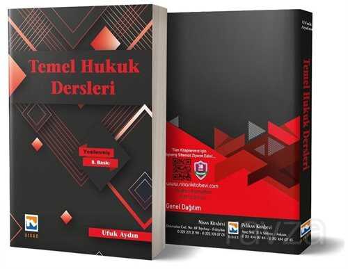 Temel Hukuk Dersleri - Nisan Kitabevi