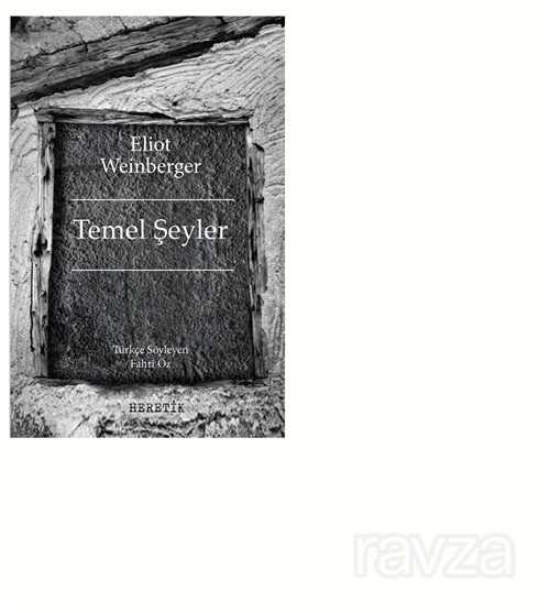 Temel Şeyler - Heretik Yayıncılık