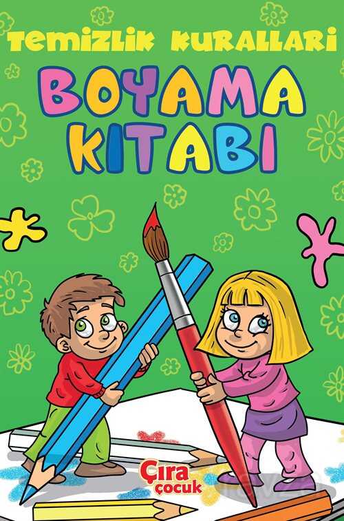 Temizlik Kuralları Boyama Kitabı - Çıra Yayınları