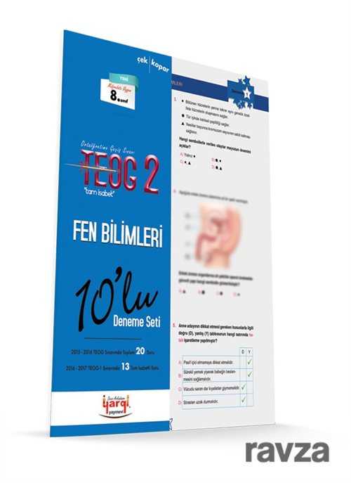 TEOG 2 Tam İsabet Fen Bilimleri 10'lu Deneme Seti - Yargı Yayınevi (Ankara)
