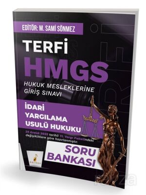 Terfi HMGS İdari Yargılama Usulü Hukuku Soru Bankası - 1