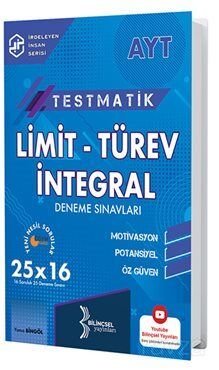 Testmatik Limit - Türev - İntegral Deneme Sınavları Bilinçsel Yayınları - 1