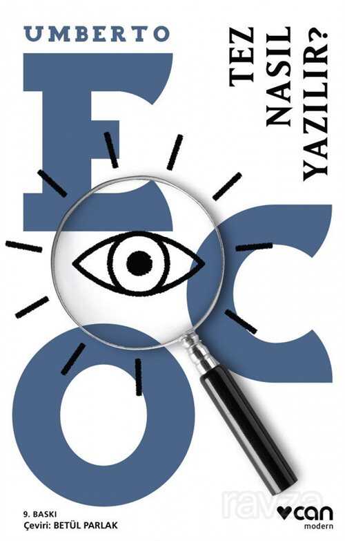 Tez Nasıl Yazılır? - Can Yayınları