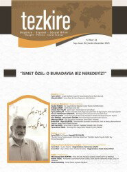 Tezkire 94. Sayı Aralık 2025 - Tezkire Dergisi