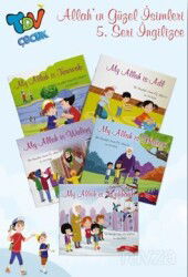 The Beautiful Names Of Allah (Allah'ın Güzel İsimleri 5.seri 5 Kitap) İngilizce - Diyanet Vakfı Yayınları