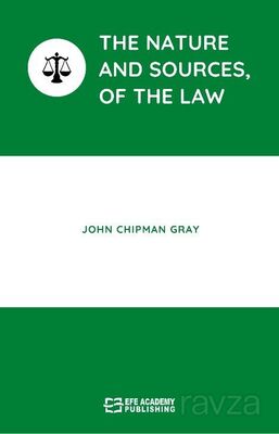 The Nature And Sources Of The Law - 1