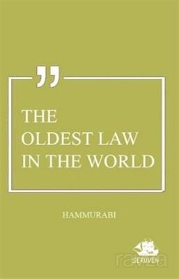 The Oldest Law In The World - 1