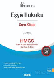 THEMIS Eşya Hukuku Soru Kitabı - Seçkin Yayıncılık