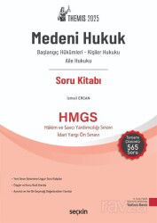 THEMIS - Medeni Hukuk I Soru Kitabı - Seçkin Yayıncılık