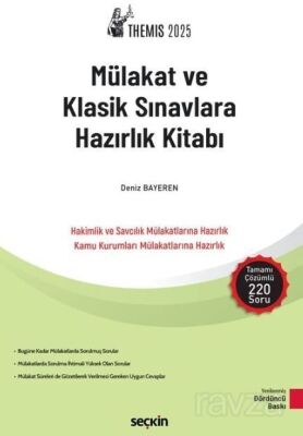 THEMIS Mülakat ve Klasik Sınavlara Hazırlık Kitabı - 1
