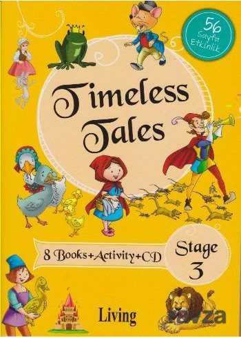 Timeless Tales / Stage 3 (8 Books+Activity+Cd) - Living English Dictionary