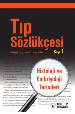Tıp Sözlükçesi Histoloji ve Embriyoloji Terimleri - 1