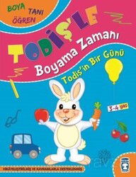 Todişin Bir Günü / Todişle Boyama Zamanı - Timaş Çocuk Yayınları
