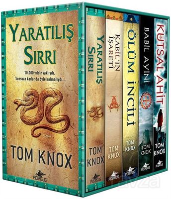 Tom Knox Macera Gerilim Serisi Kutulu Özel Set (5 Kitap) - 1