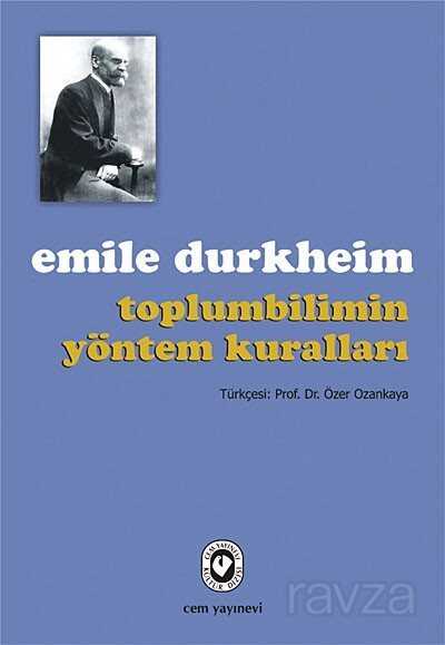 Toplumbilimin Yöntem Kuralları - Cem Yayınları