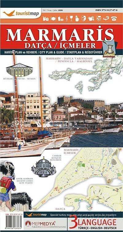 Touristmap Marmaris / Datça Harita ve Rehberi - 1