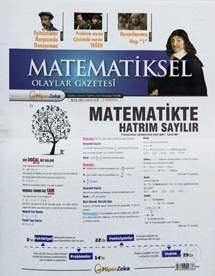 Tüm Sınavlar İçin Matematiksel Olaylar Matematik Gazetesi - 1