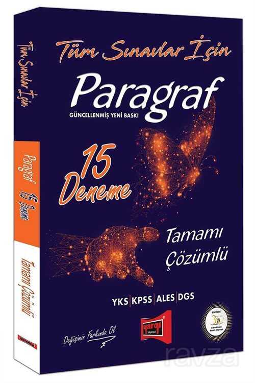 Tüm Sınavlar İçin Paragraf Tamamı Çözümlü 15 Deneme - 1