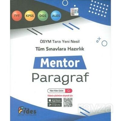 Tüm Sınavlara Hazırlık Mentor Paragraf - 1