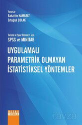 Turizm ve Spor Bilimleri İçin Spss ve Minitab Uygulamali Parametrik Olmayan İstatistiksel Yöntemler - Detay Yayıncılık