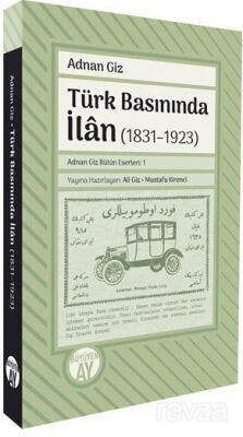 Türk Basınında İlan (1831-1923) - 1