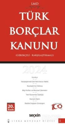 Türk Borçlar Kanunu - LMD-1 - 1