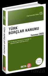 Türk Borçlar Kanunu (Temmuz 2025) - Beta Basım Yayım
