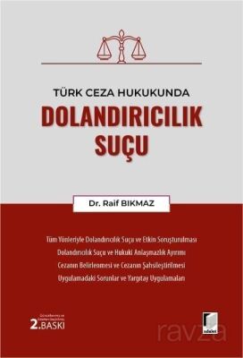 Türk Ceza Hukukunda Dolandırıcılık Suçu - 1