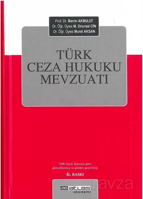 Türk Ceza Mevzuatı - Atlas Akademi