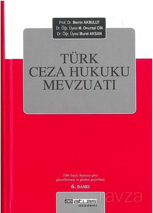 Türk Ceza Mevzuatı - 1