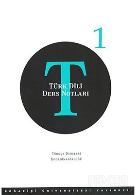 Türk Dili Ders Notları 1 - 1