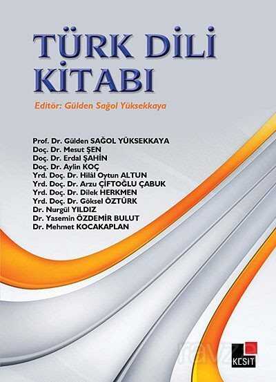 Türk Dili ve Kitabı - Kesit Yayınları