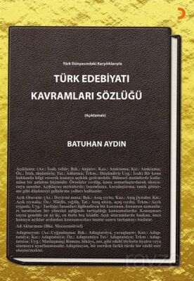 Türk Edebiyatı Kavramları Sözlüğü - Cinius Yayınları