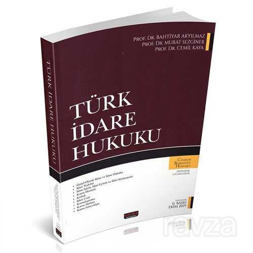 Türk İdare Hukuku - Savaş Yayınları