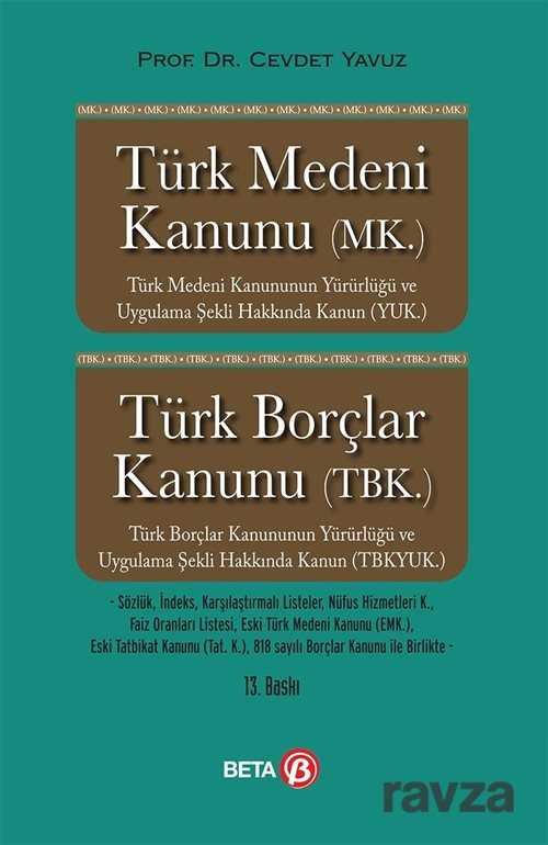 Türk Medeni Kanunu Türk Borçlar Kanunu - 1