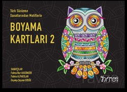 Türk Süsleme Sanatlarından Motiflerle Boyama Kartları 2 - Nito Kitap
