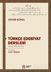 Türkçe Edebiyat Dersleri (İnceleme-Metin) - DBY Yayınları