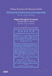 Türkçe-Ermenice Bir Manzum Sözlük Kısa Bir Sözlük Kitapçığı - Çizgi Kitabevi