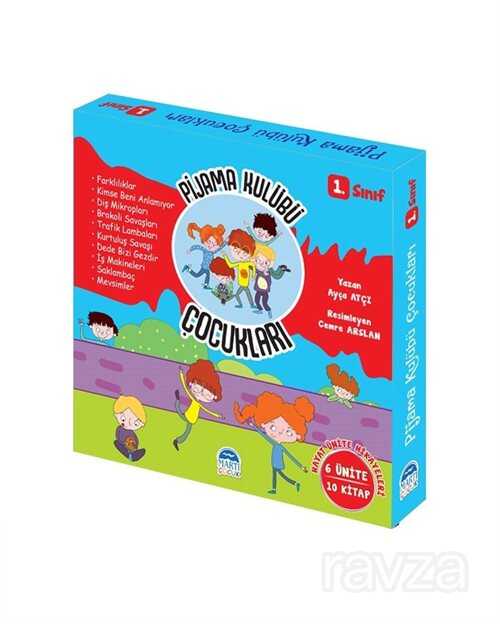 Türkçe Tema Hikayeleri / Pijama Kulübü Çocukları - Martı Kitabevi