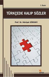 Türkçede Kalıp Sözler - Kriter Basım Yayın Dağıtım
