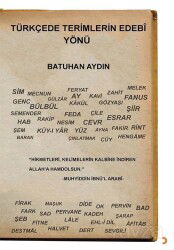 Türkçede Terimlerin Edebî Yönü - Cinius Yayınları