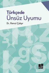 Türkçede Ünsüz Uyumu - Kesit Yayınları