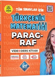Türkçenin Matematiği Tüm Sınavlar İçin Paragraf Video Ders Kitabı - KR Eğitim Yayınları