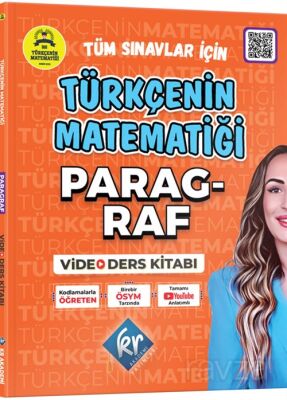 Türkçenin Matematiği Tüm Sınavlar İçin Paragraf Video Ders Kitabı - 1